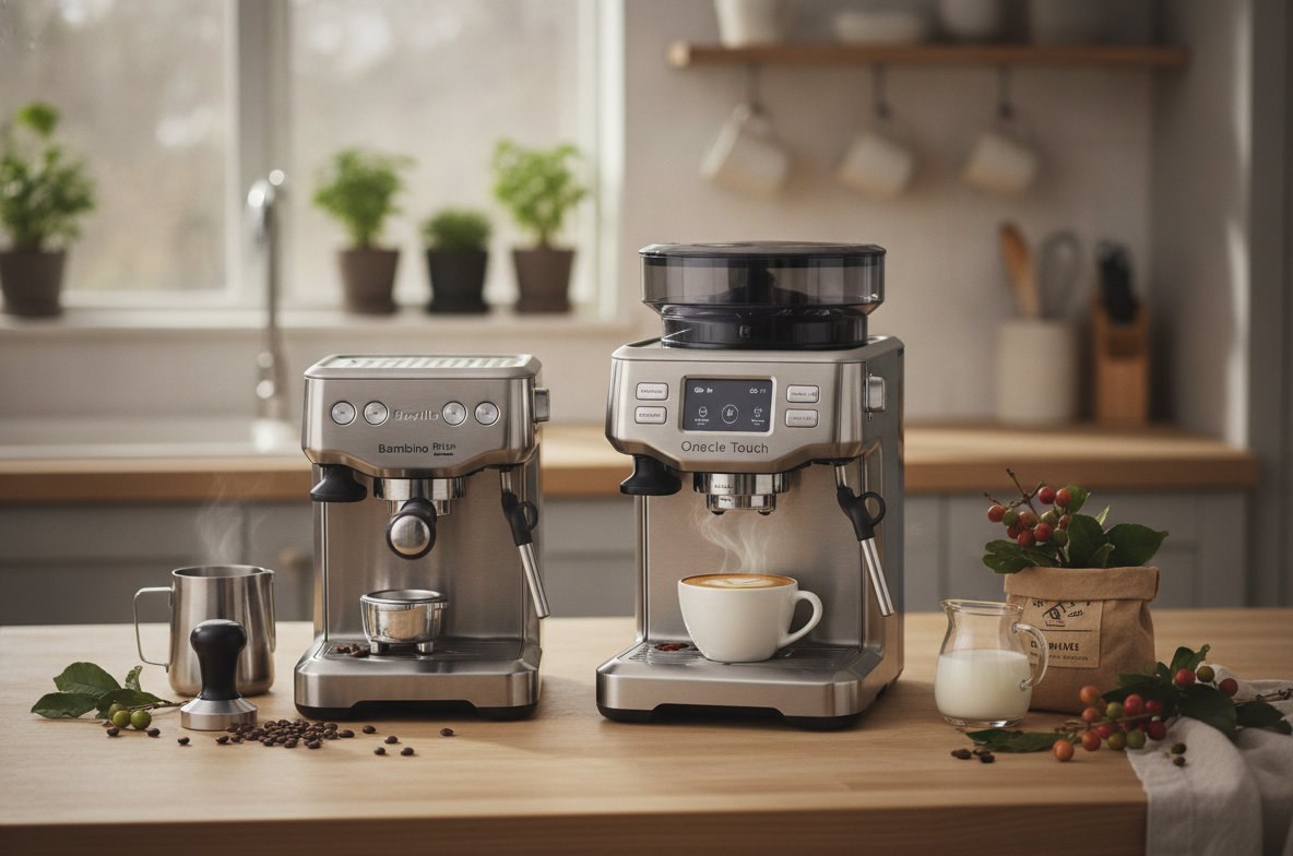 Breville Bambino Plus vs. Oracle Touch: Which Espresso Machine is For You?