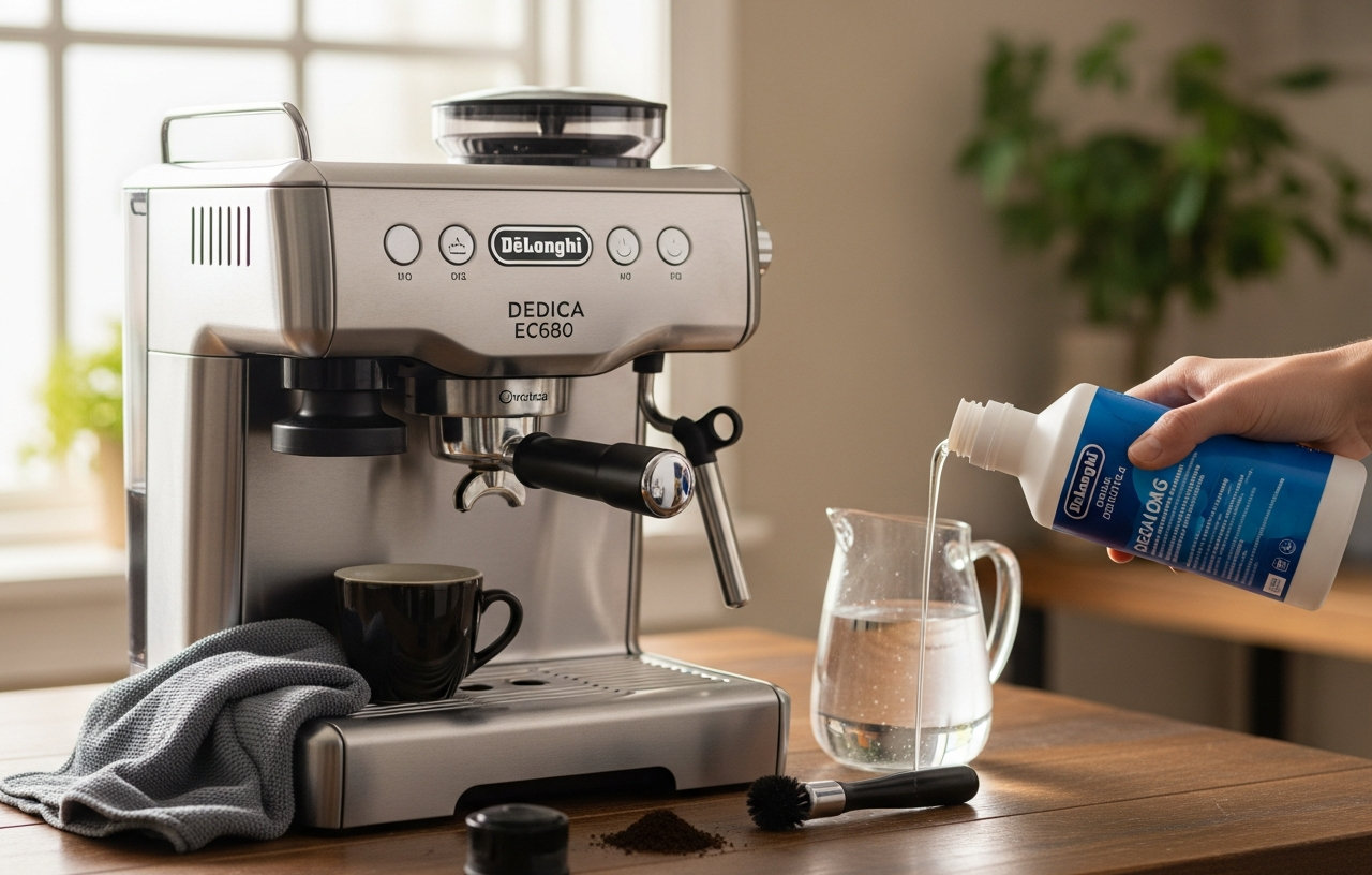 Deep Cleaning Your De'Longhi Dedica EC680