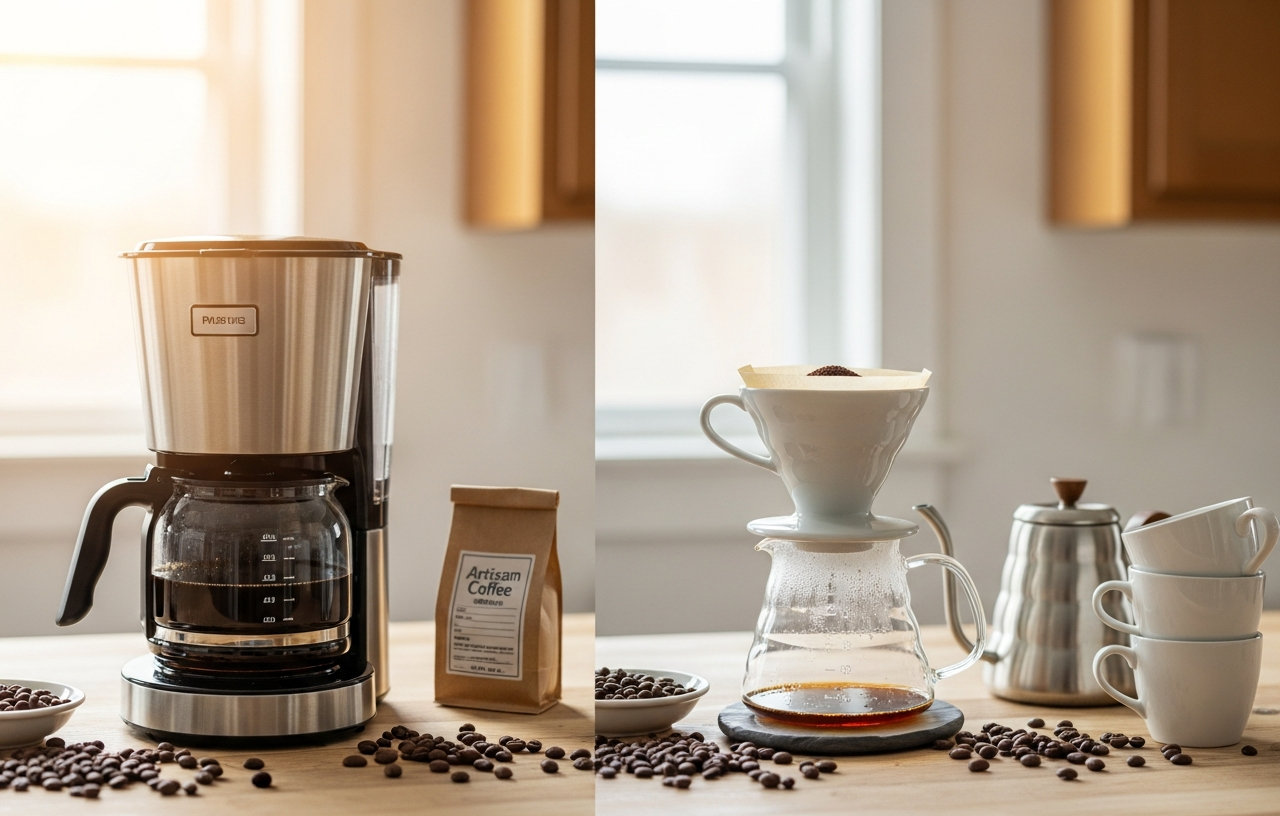 Drip Coffee Maker vs. Pour Over: Understanding the Differences