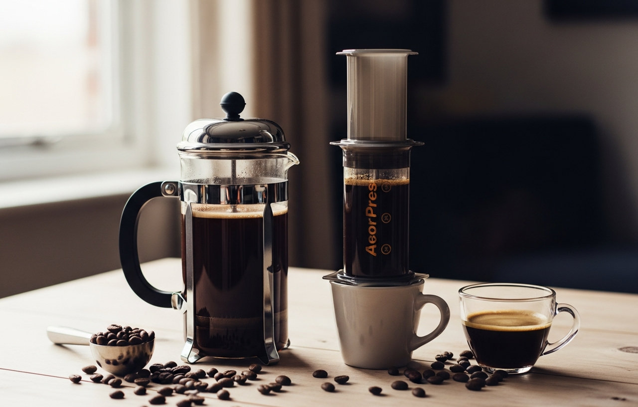 French Press vs. Aeropress: Brewing Battle