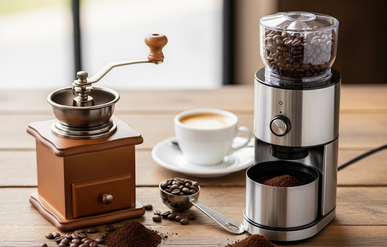 Manual vs. Electric Coffee Grinder: Which One is Right for You?